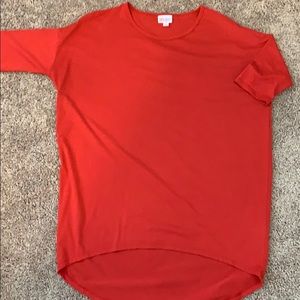 LuLaRoe Irma size XS red
